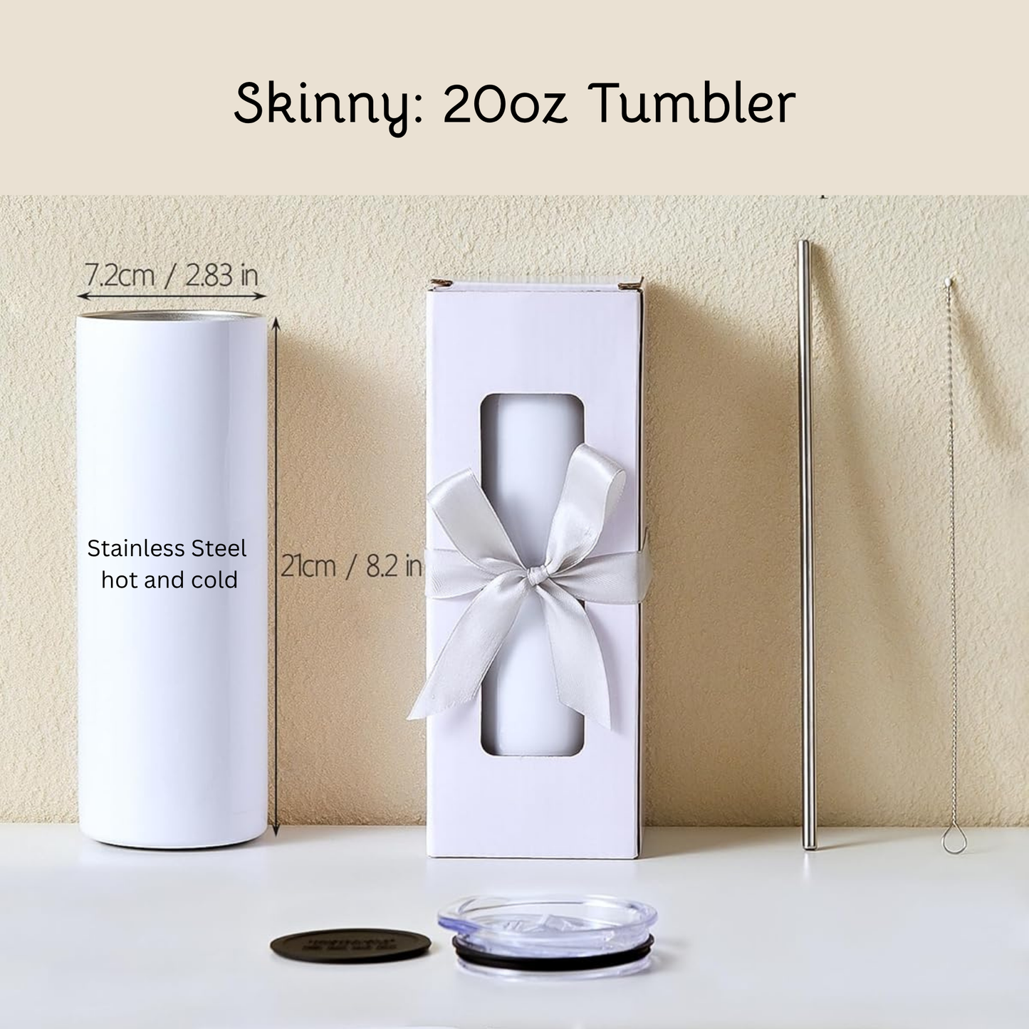 Soccer Lover’s Tumbler – Personalized 20oz Cup with Name & Number