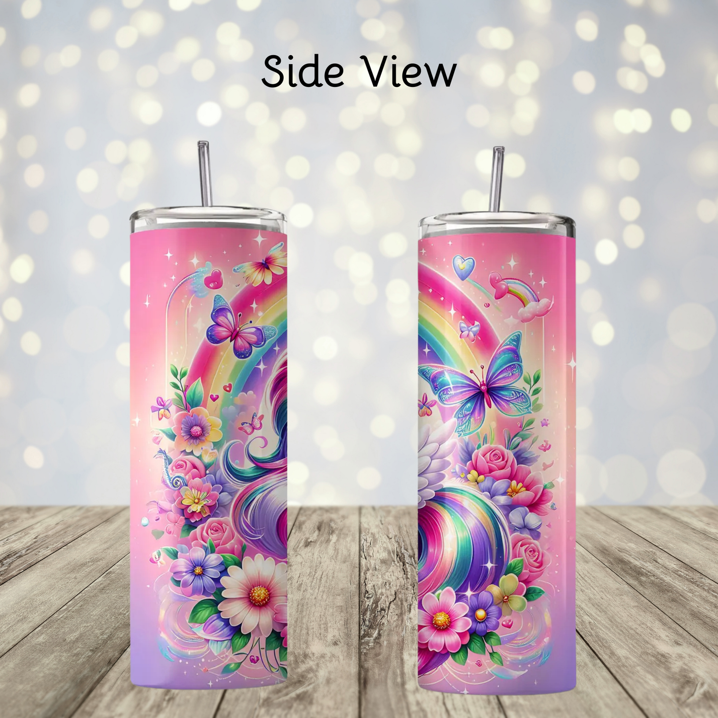 Personalized Magical Unicorn Tumbler 20oz