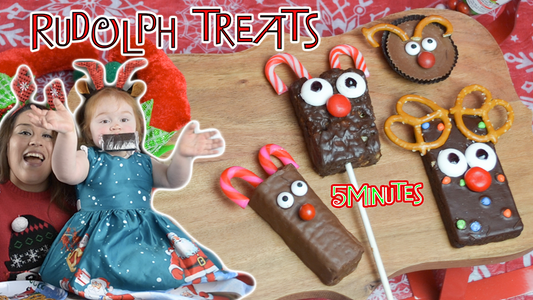 Easy & Fast Christmas Rudolph Treat 🦌🎄✨Fun Holiday Snacks Kids & Adults Will Love