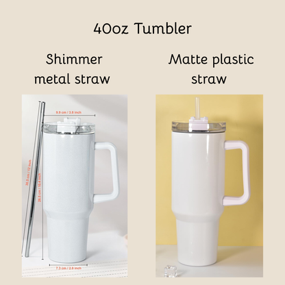 Pink Girl Gingerbread Personalized Christmas Tumbler